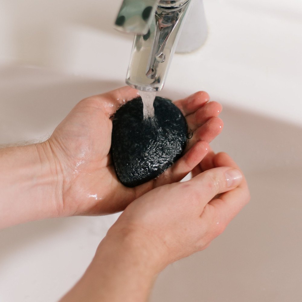 Croll & Denecke Konjac-kasvosieni bambuhiilellä