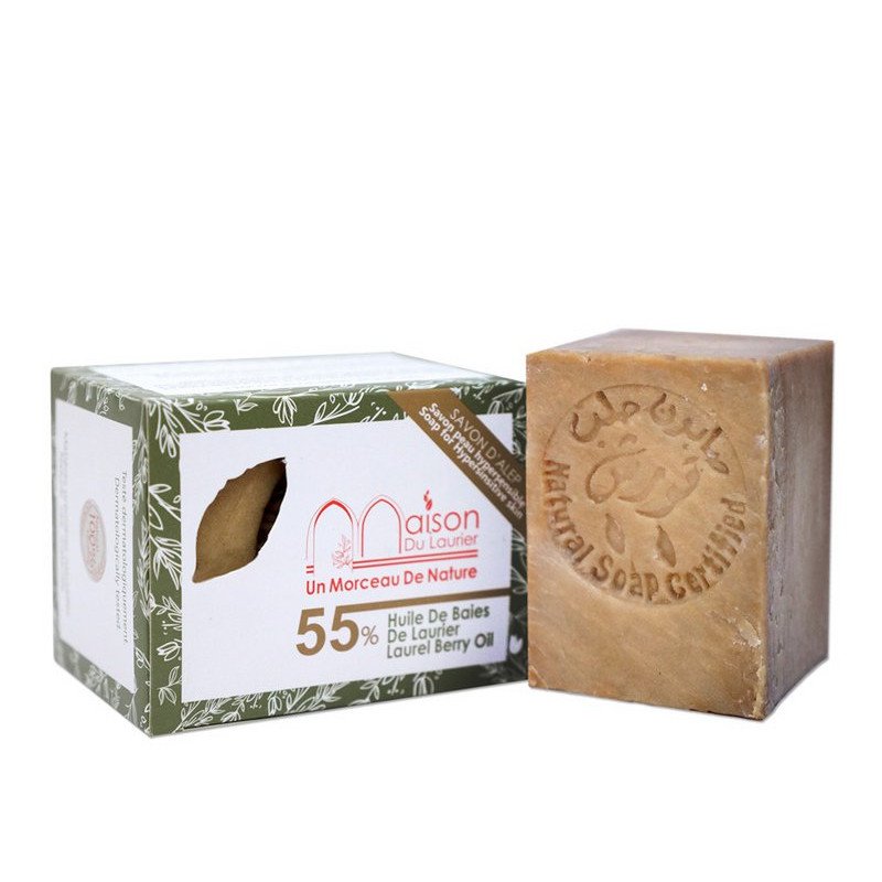 Maison Du Laurier Aleppo-saippua 55% 200g