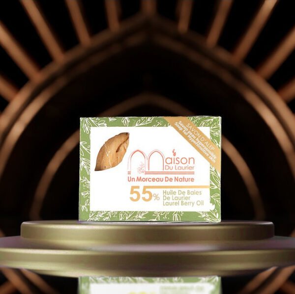 Maison Du Laurier Aleppo-saippua 55% 200g (3) Maison Du Laurier Aleppo-saippua 55% 200g