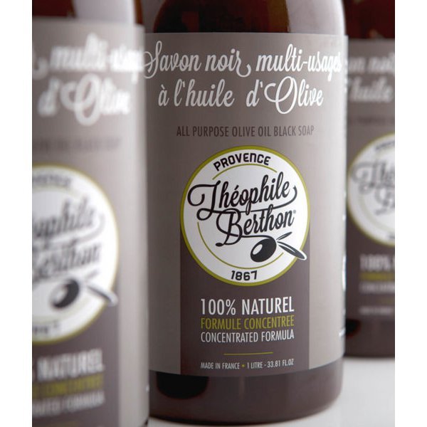 Théophile Berthon musta saippua (Savon Noir), 1l