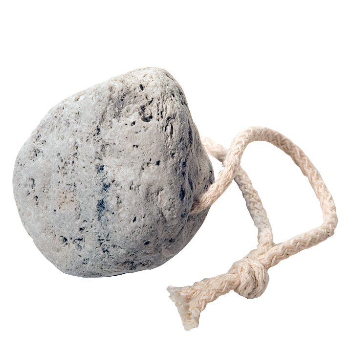 Croll & Denecke luonnollinen hohkakivi narulla