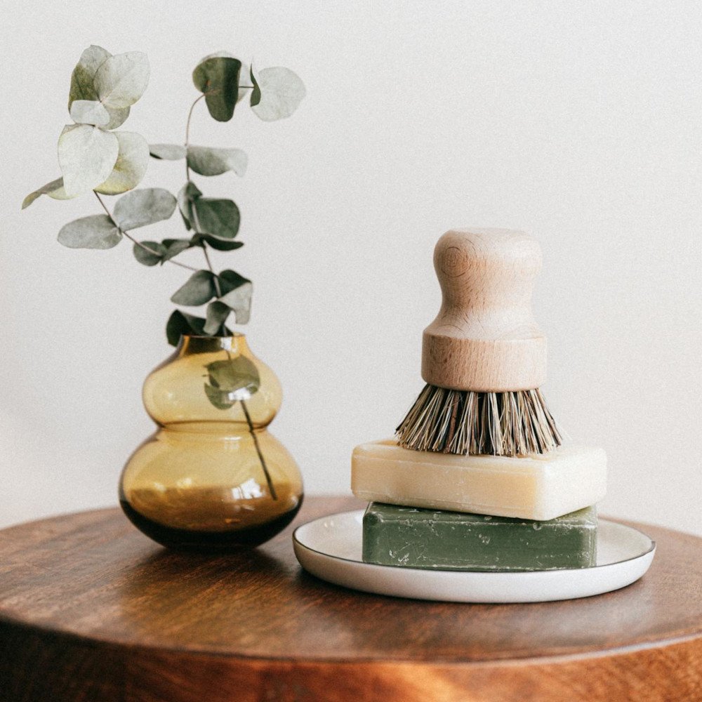 La Drogueri Ecologique puinen tiskiharja pannuharja vegaaninen