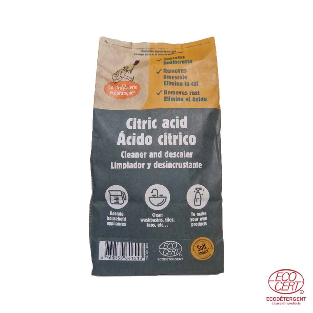 La droguerie ecologique ekologinen sitruunahappo 1kg