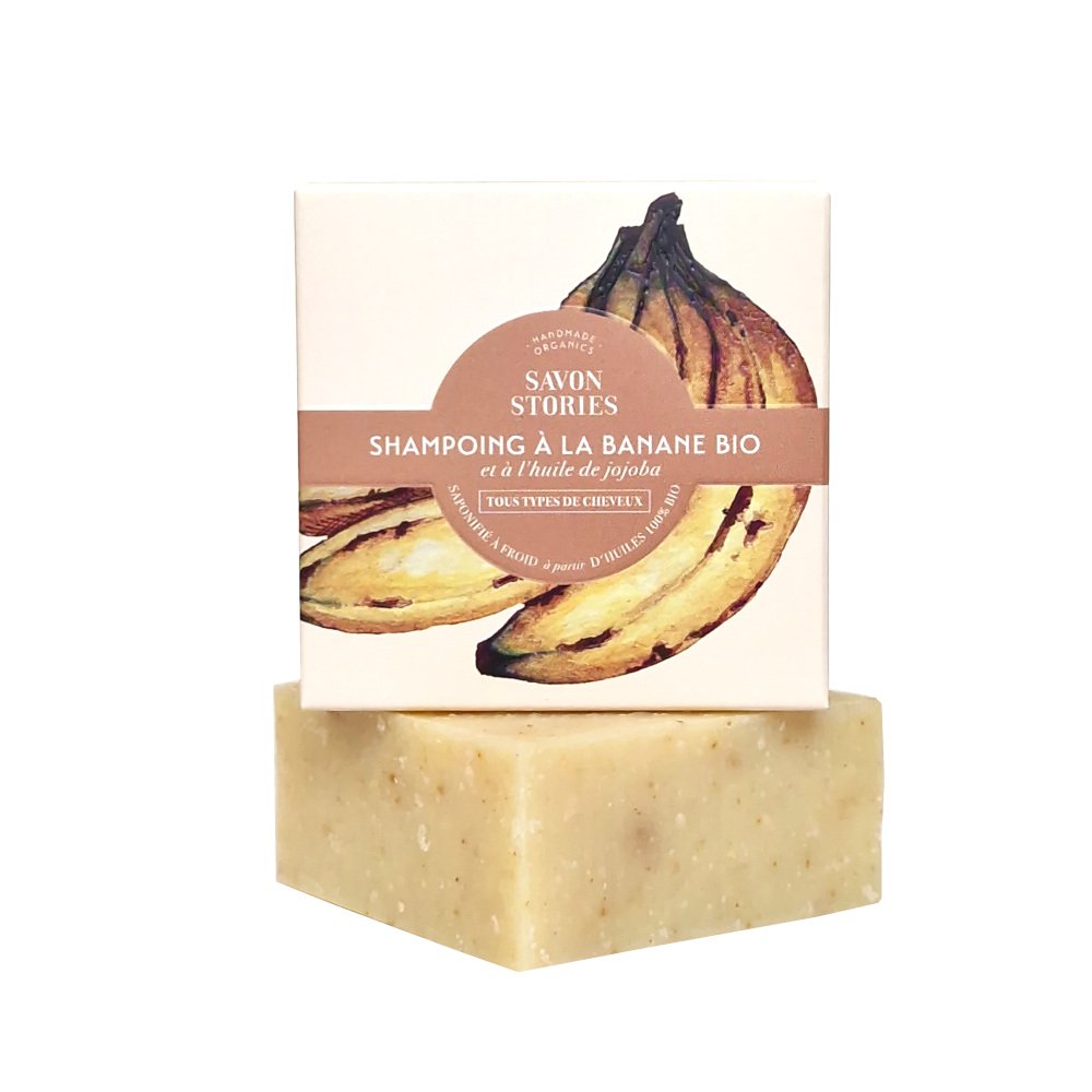 Savon Stories hiussaippua banaanilla
