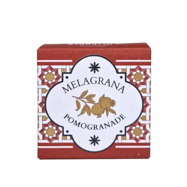 Syriana käsintehty hajustettu saippua (Granaattiomena) 100g (6) Syriana käsintehty hajustettu saippua granaattiomenalla 100g