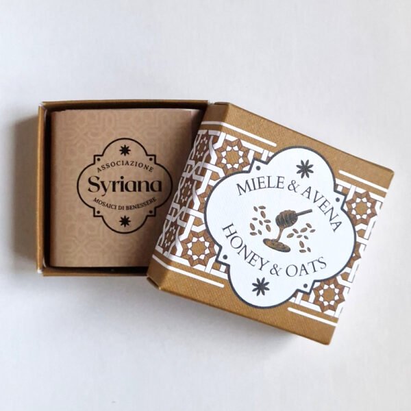 Syriana käsintehty saippua hunajalla ja kauralla 100g