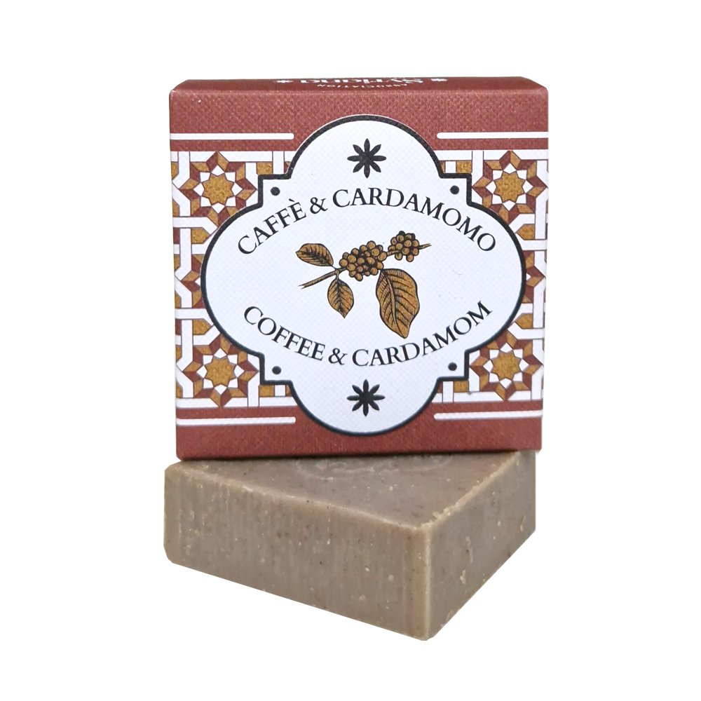 Syriana käsintehty saippua kahvilla ja kardemummalla 100g