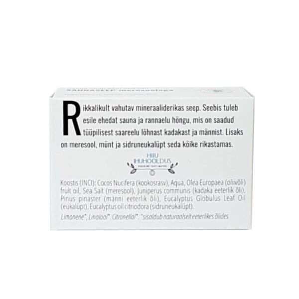 Hiiu Ihuhooldus saunasaippua merisuolalla