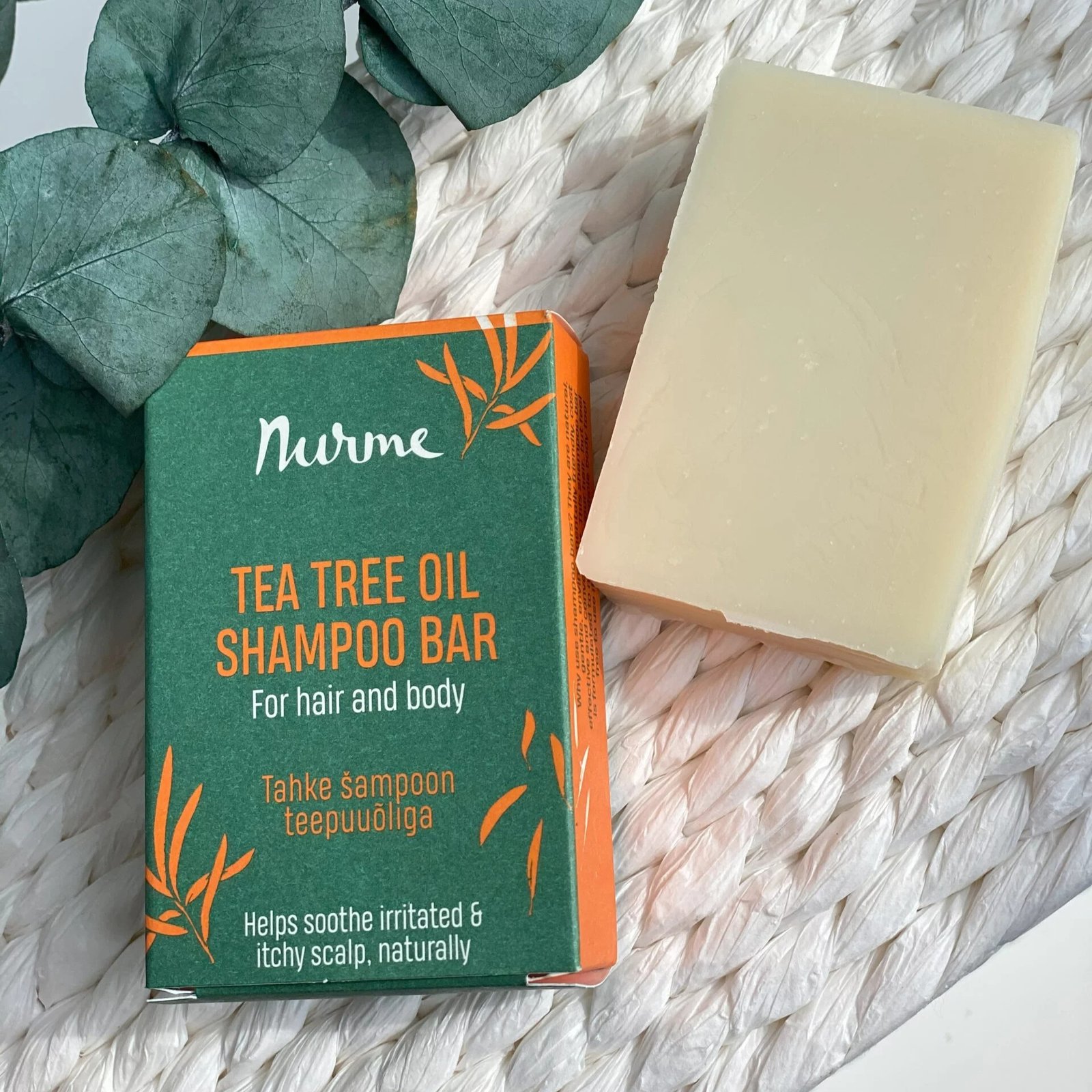 Nurme saippua palashampoo teepuuöljyllä