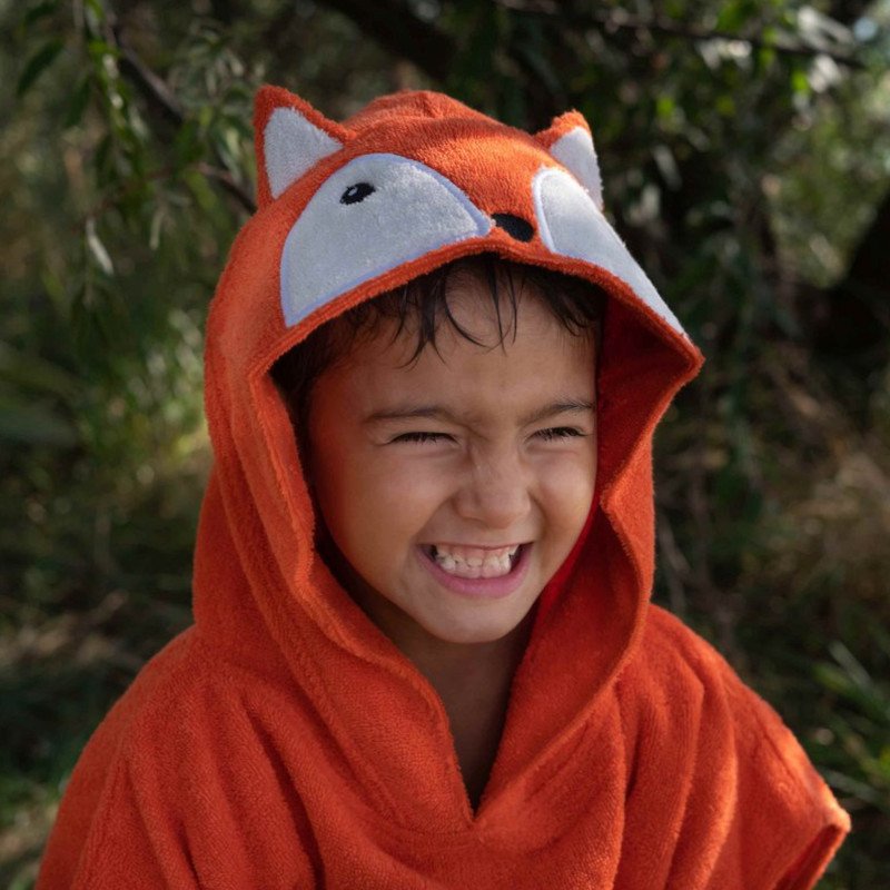 Fürnis lasten kylpyponcho kettu