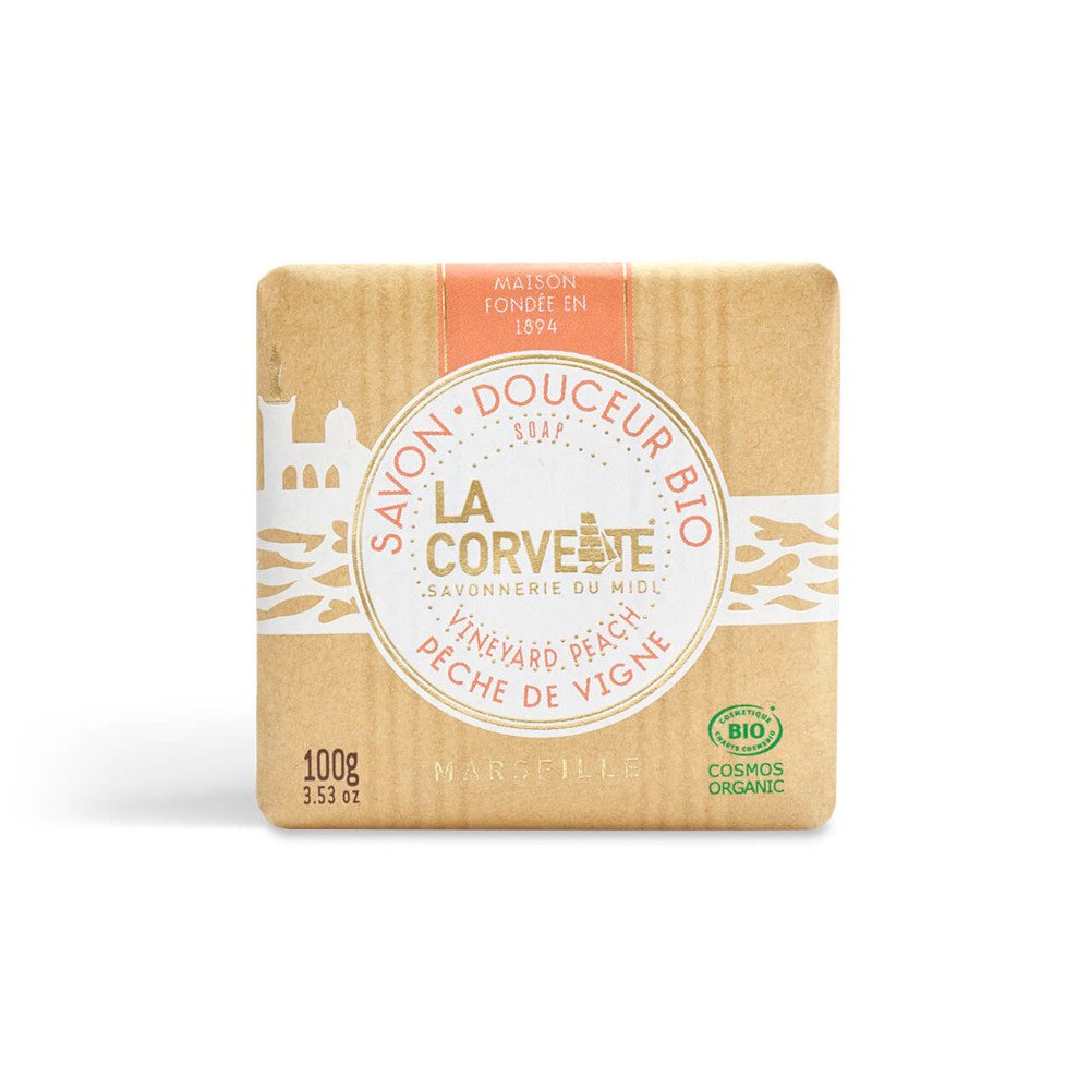 La Corvette Douceur BIO luomu persikkasaippua 100g
