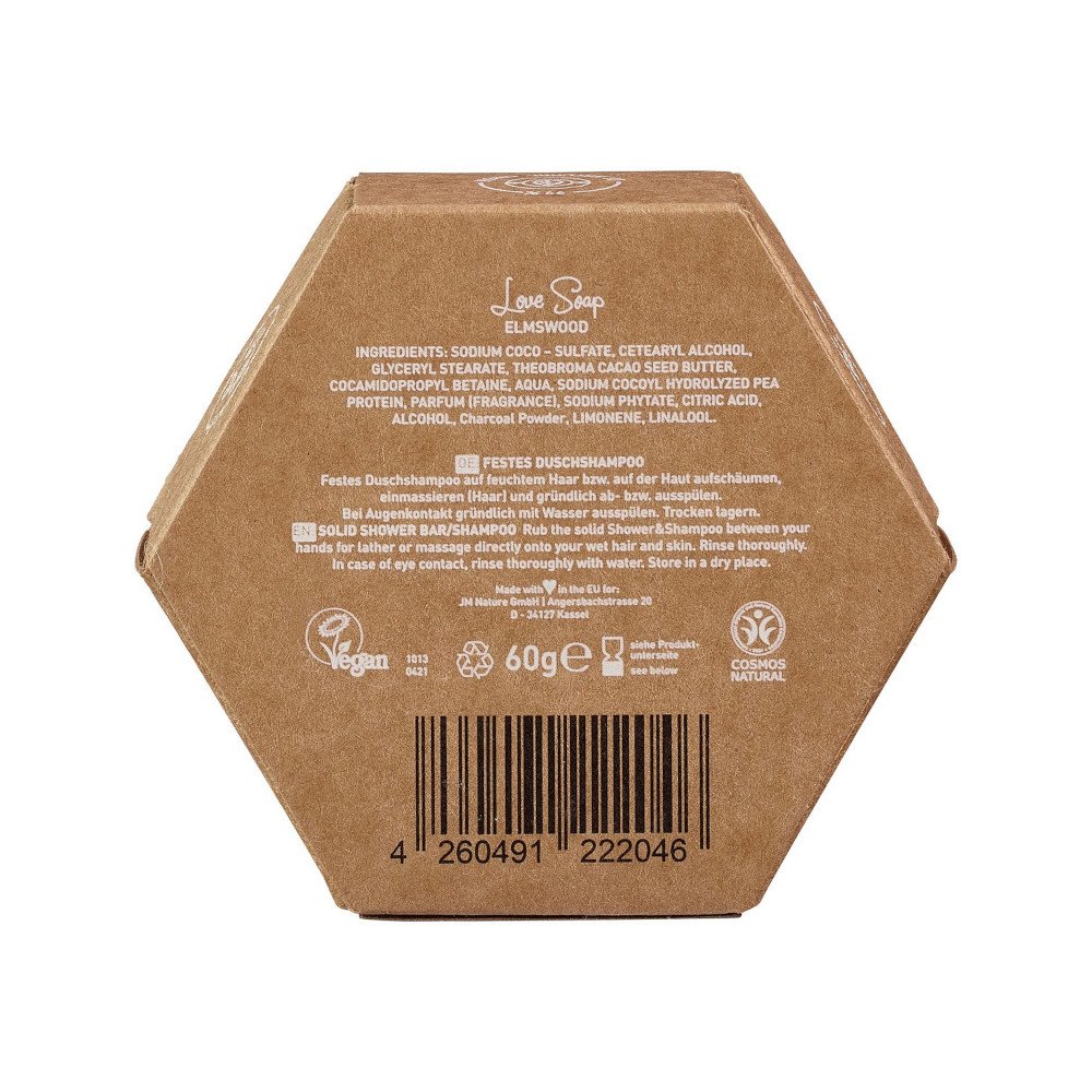Ben & Anna Elmswood kiinteä suihkugeeli ja shampoo 60g
