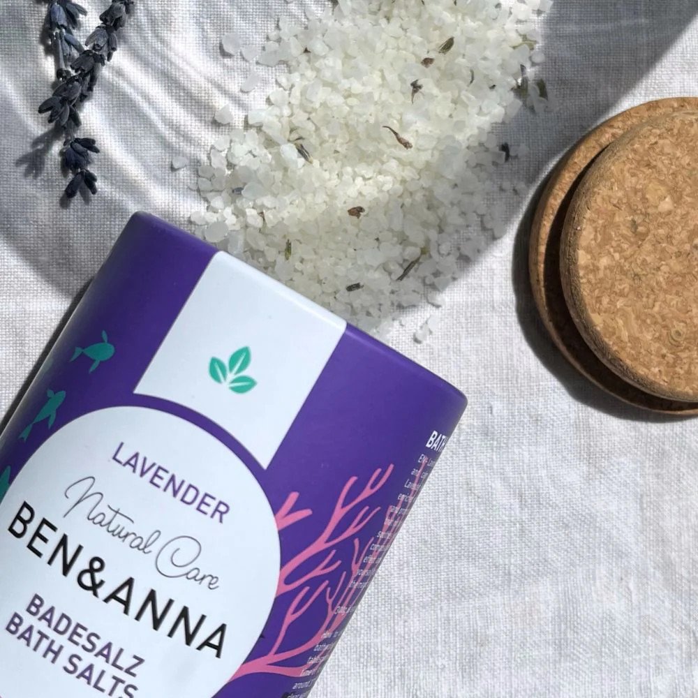 Ben & Anna kylpysuola (laventeli) 300g