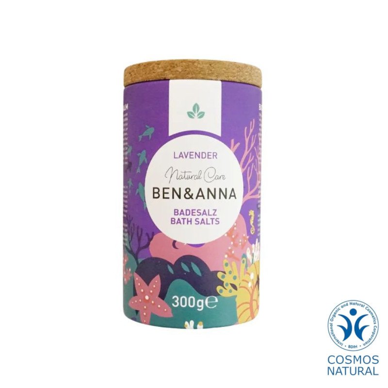 Ben & Anna kylpysuola (laventeli) 300g